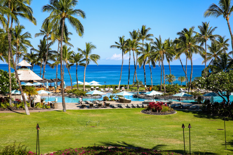 A beautiful beach resort in Waikoloa, on the Big Island of Hawaii