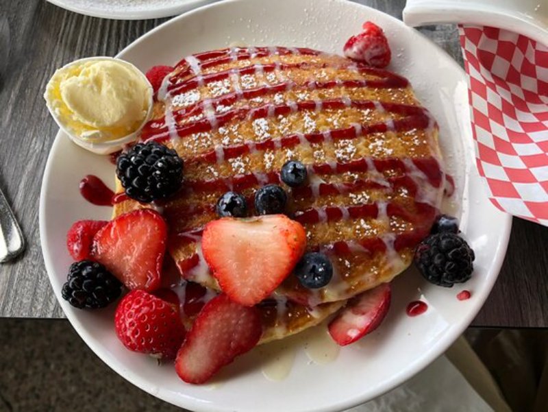 A pancake breakfast at Butters Pancakes & Café Scottsdale