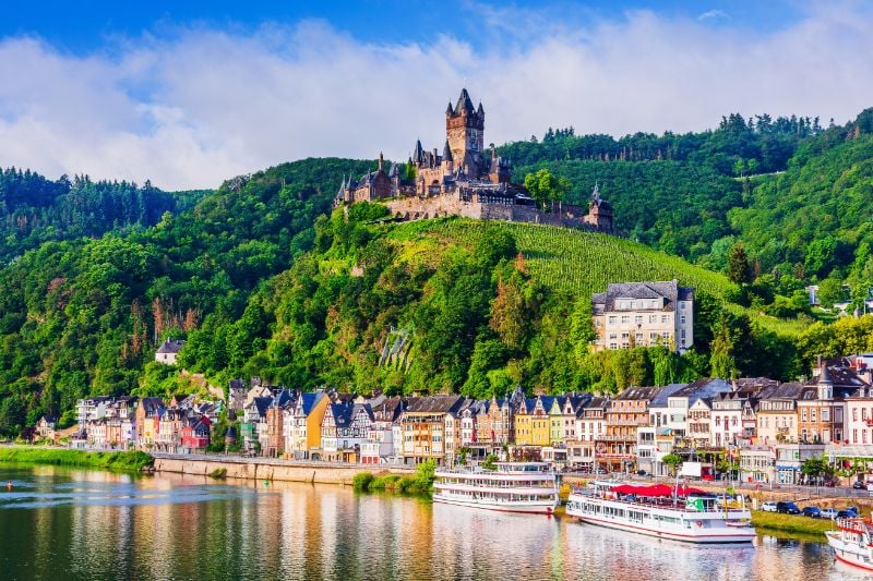 Cochem Castle and River