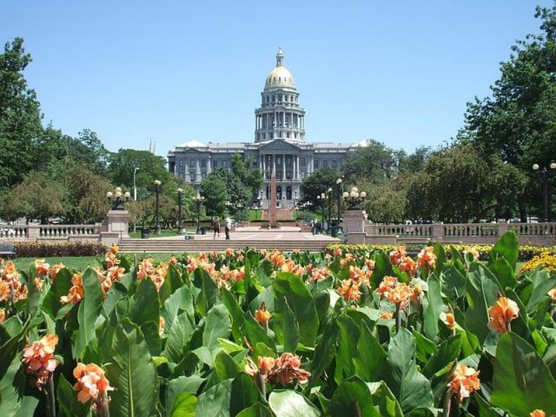 Colorado State Capitol Garden