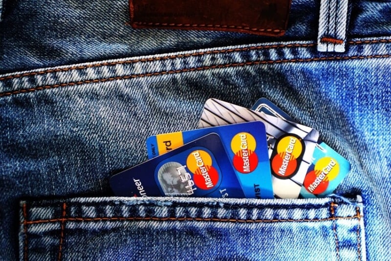 Credit Cards in a Pocket