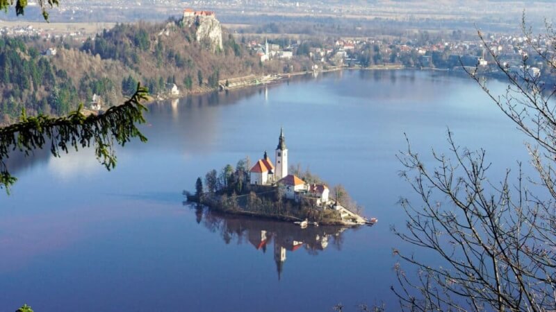Castle in the Middle of the Lake