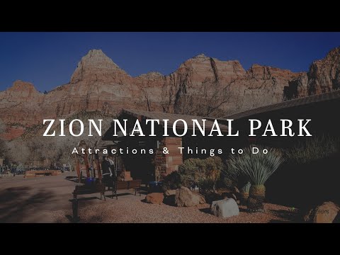 Best Things to do in Zion National Park, Utah [4K HD]