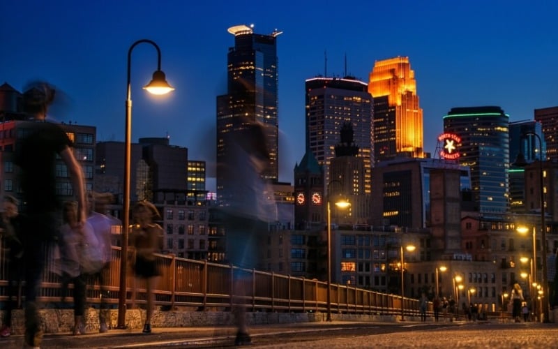 Minneapolis, Minnesota Lights