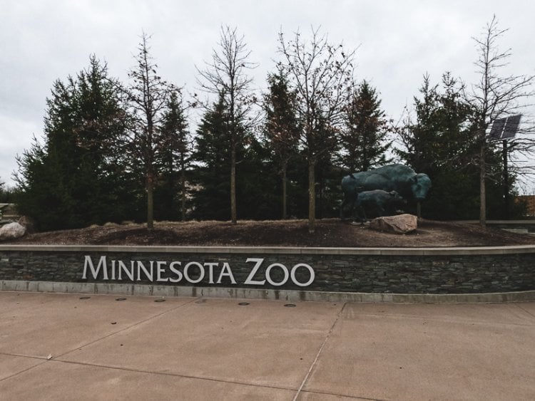 Entrance to the Minnesota Zoo