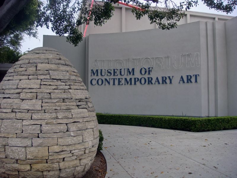 Museum of Contemporary Art Entrance.
