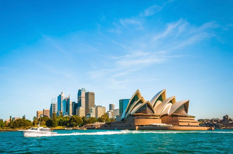 Sydney Harbour in Sydney, Australia
