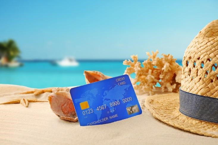 Travel Credit Card Concept