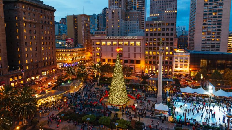 Union Square best places to visit in San Francisco