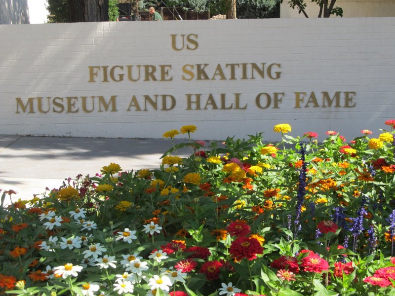 World Figure Skating Museum & Hall of Fame Sign