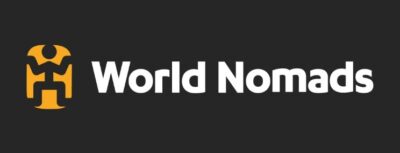 World Nomads Logo Black Background