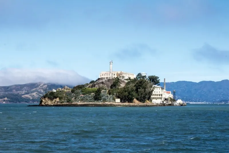 Alcatraz Island and Skyline