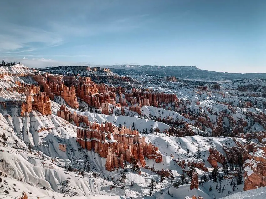 Canyon Range in Bryce Canyon National Park