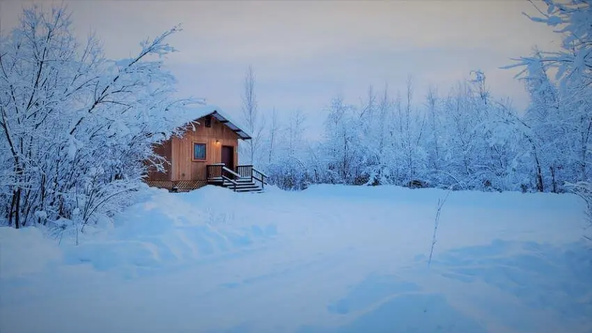 Cabin in Fairbanks, Alaska