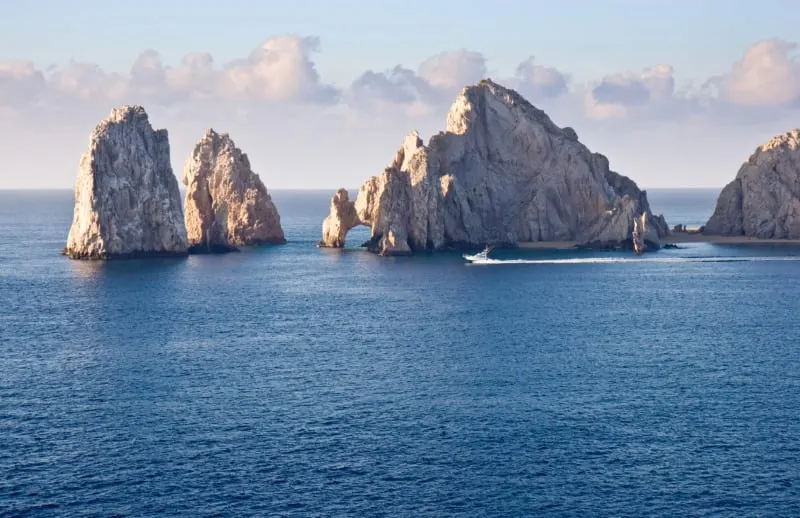 View of Cabo San Lucas in Mexico