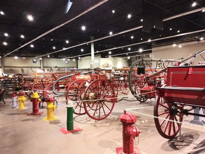 Exhibit in Hall of Flame Museum of Firefighting, Phoenix