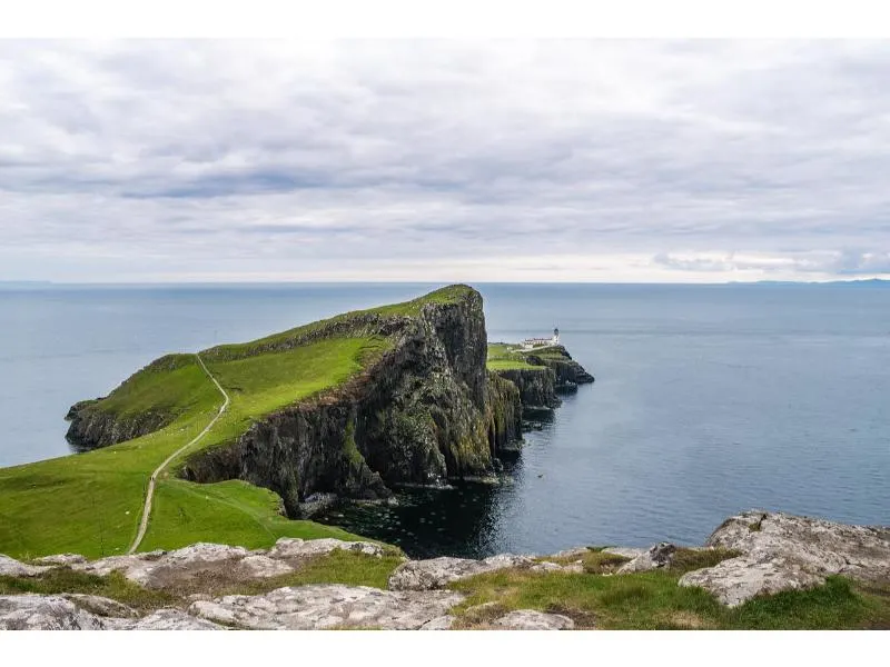 Cliff on Isle of Skye