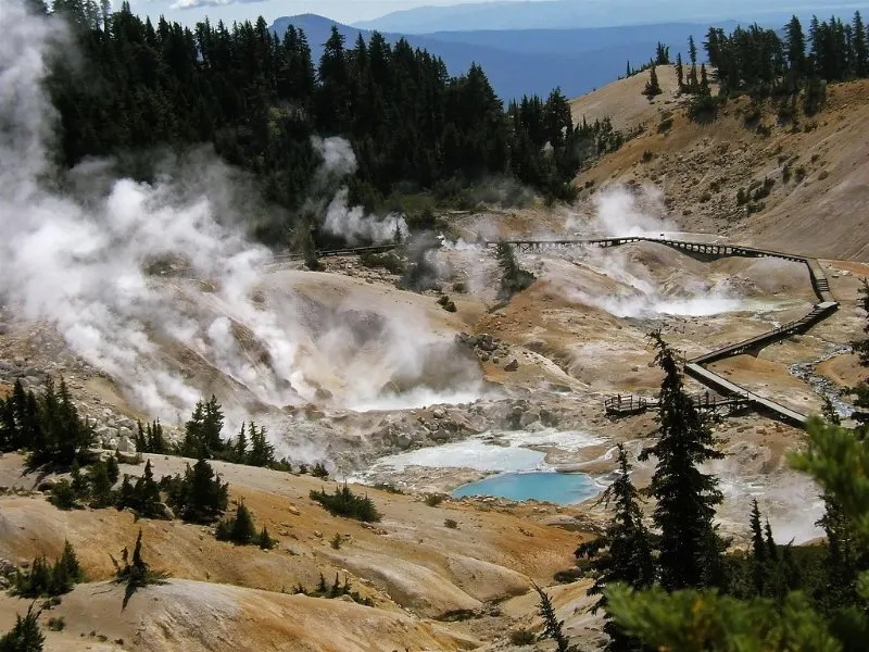 Lassen Volcanic National Park Scenery