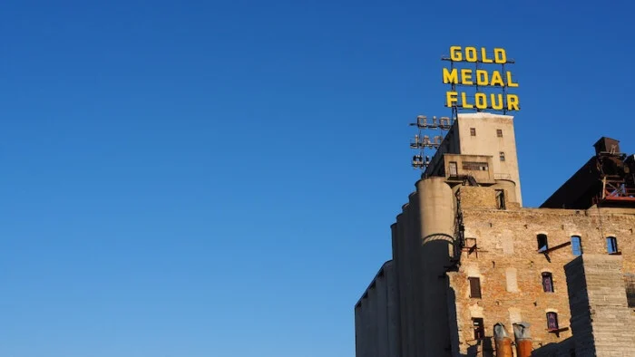 Gold Medal Flour Sign at Mill City Museum, Minneapolis