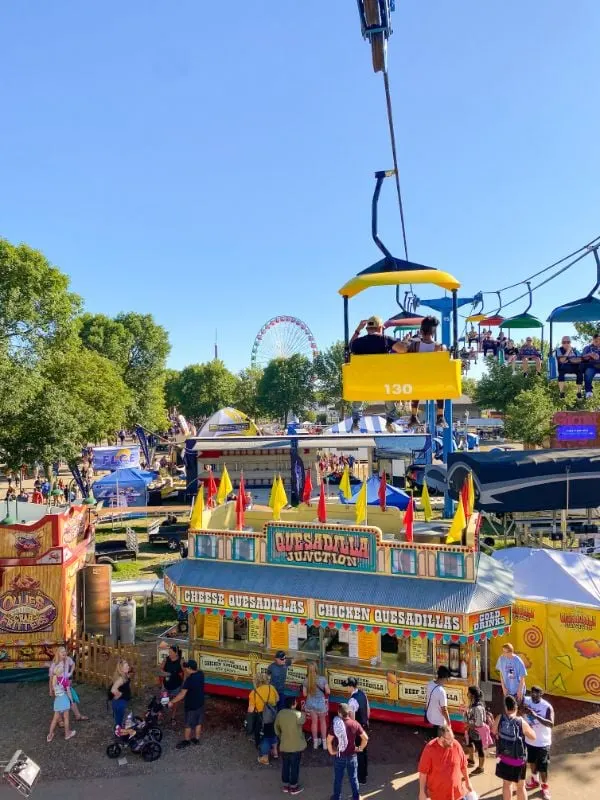 Minnesota State Fair from the Gondola