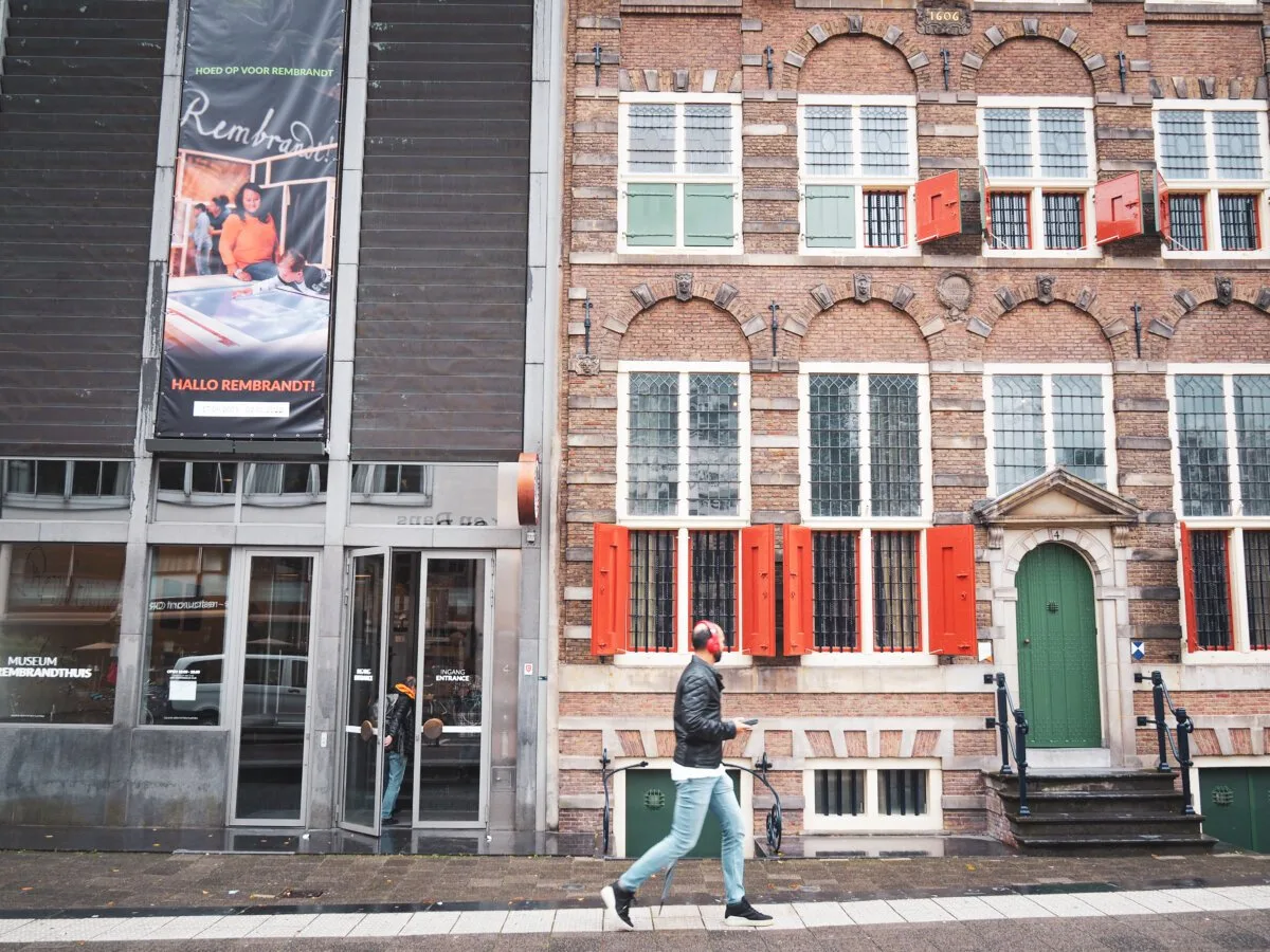 Front of Rembrandt House Museum, Amsterdam