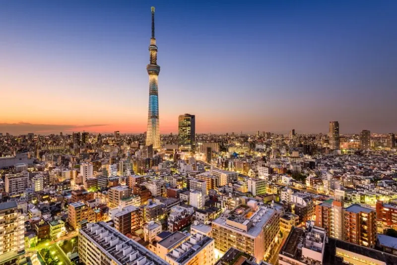 Tokyo Skytree and Cityscape